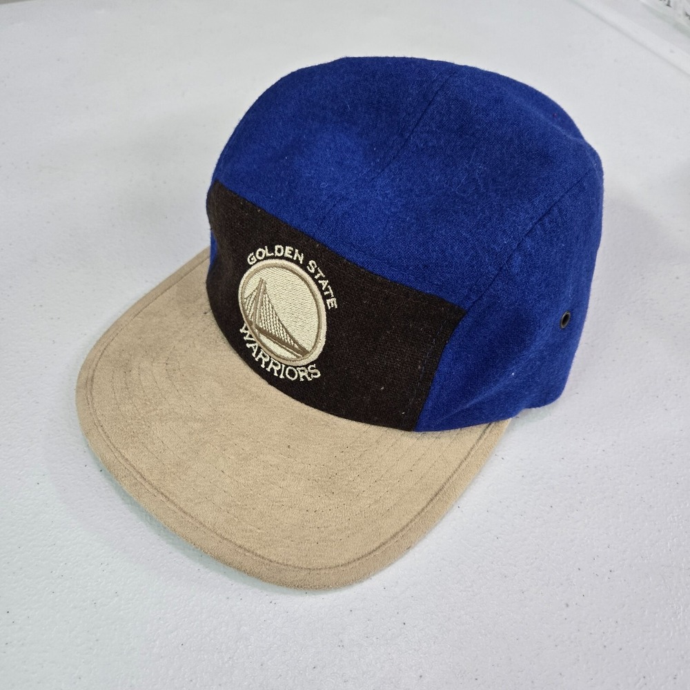 Golden State Warriors Men Hat‎ OS Bue Strapback Mitchell Ness Nostalgia Wool